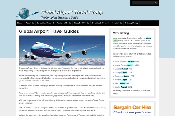 WP-Prosper theme site design template sample