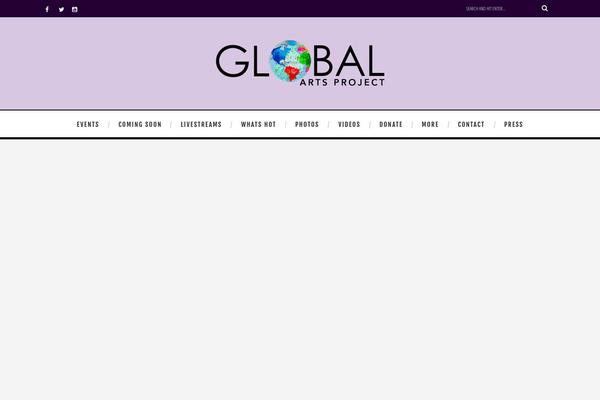 Amory theme site design template sample