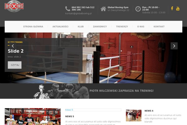 globalboxing.pl site used Reganto