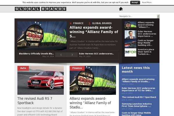 globalbrandsmagazine.com site used Zox-news