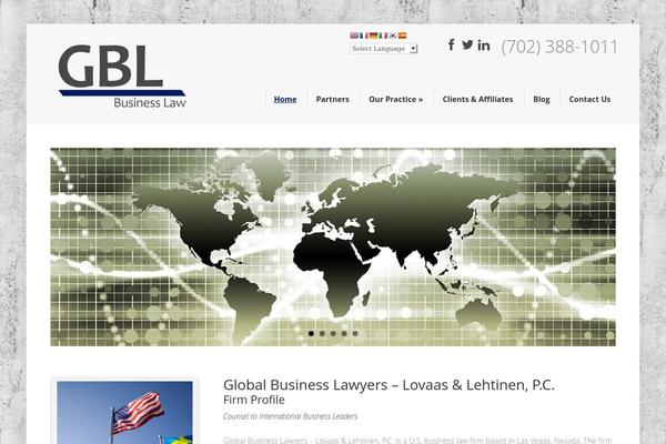 Foxy theme site design template sample