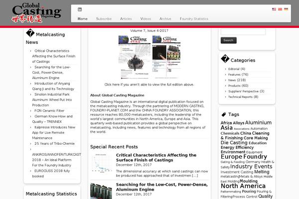 Site using Special Recent Posts plugin