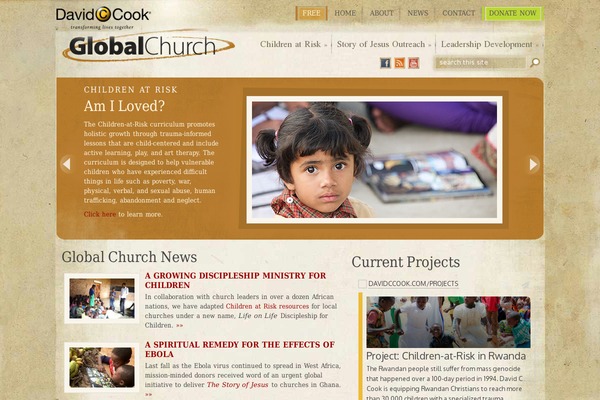 globalchurch.com site used Livingos_mu