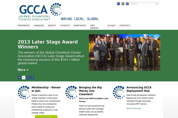 globalcleantech.org site used Eco Pro