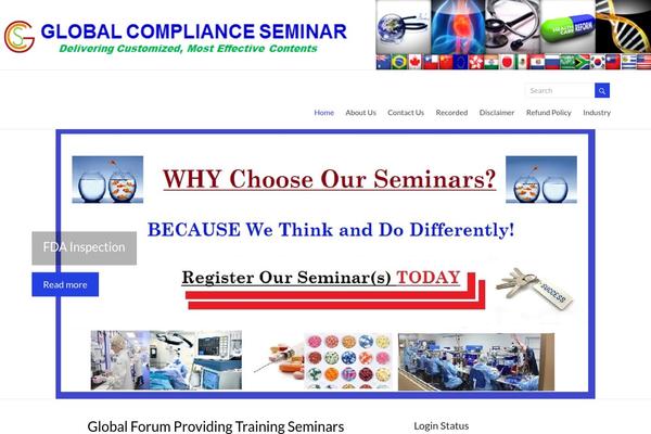Spacious theme site design template sample
