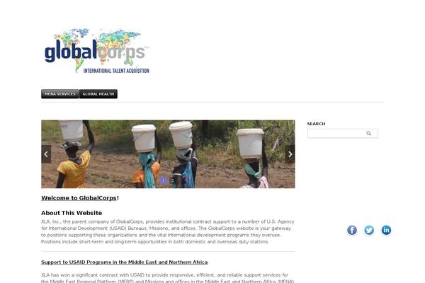 Blaskan theme site design template sample