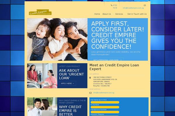 Bretheon theme site design template sample