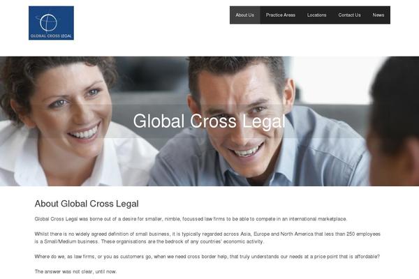 Generatepress_child theme site design template sample
