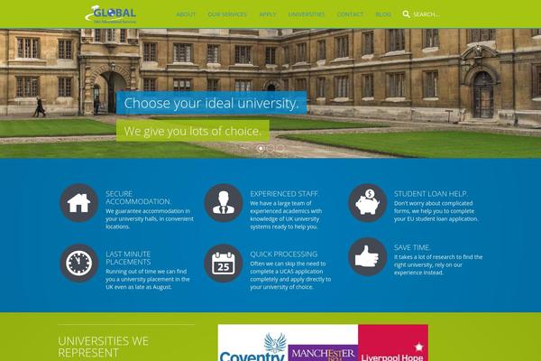 Infinite theme site design template sample