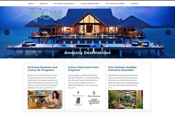 The Palace theme site design template sample