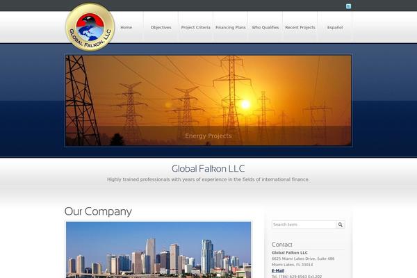 Polyon theme site design template sample