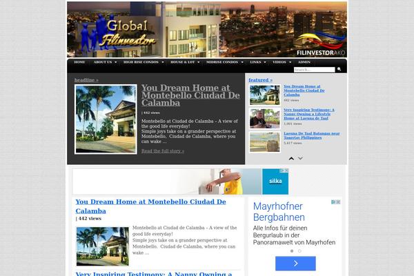 Arthemia theme site design template sample
