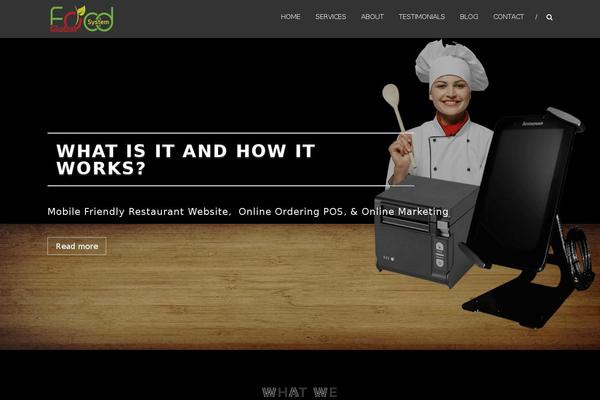Site using Social Icons plugin