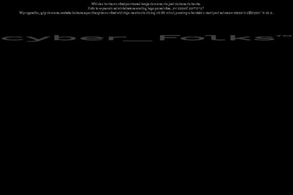 Cyberfolks theme site design template sample