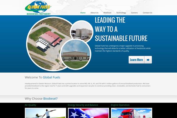 Global theme site design template sample