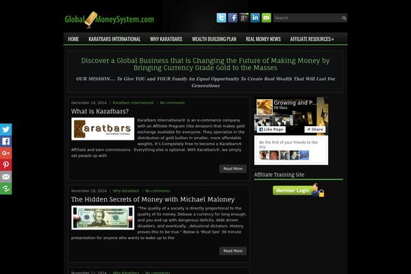 NovaBiz theme websites examples