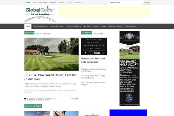 Site using Posts for Page plugin