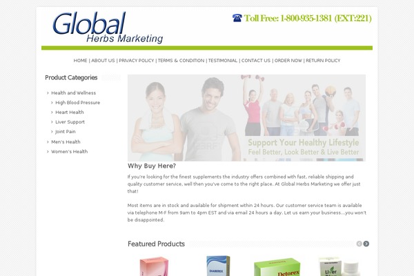 Aqua theme site design template sample