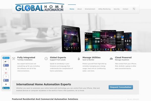 Stark theme site design template sample