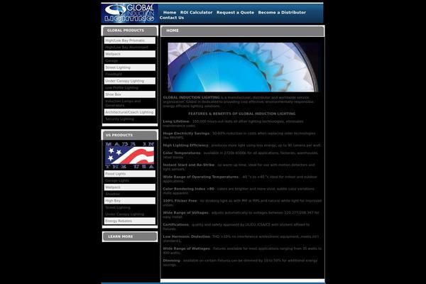 Global theme site design template sample