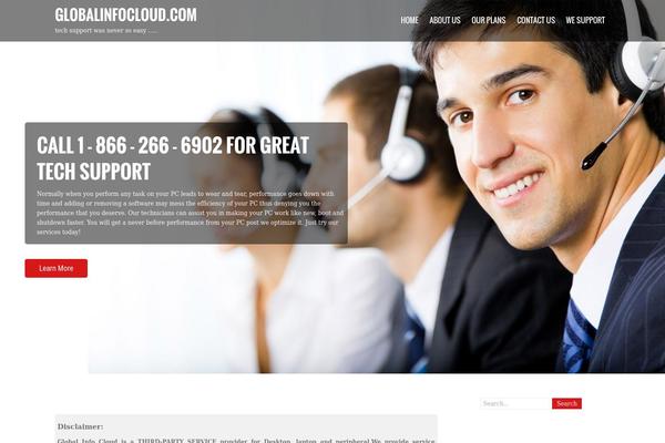 Site using Animated Headline plugin