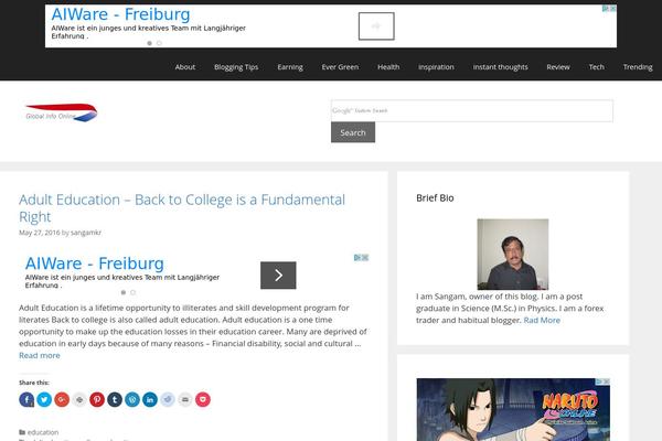 Site using Different-menus-in-different-pages plugin