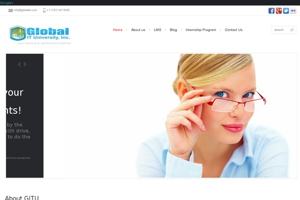 globalituniversity.com site used Theme2034