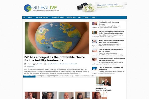 Manifesto theme site design template sample