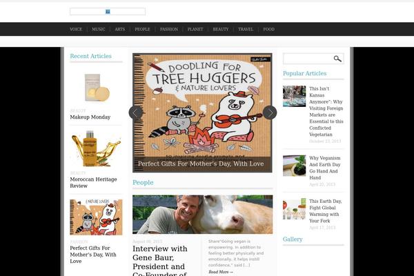 impulse theme site design template sample