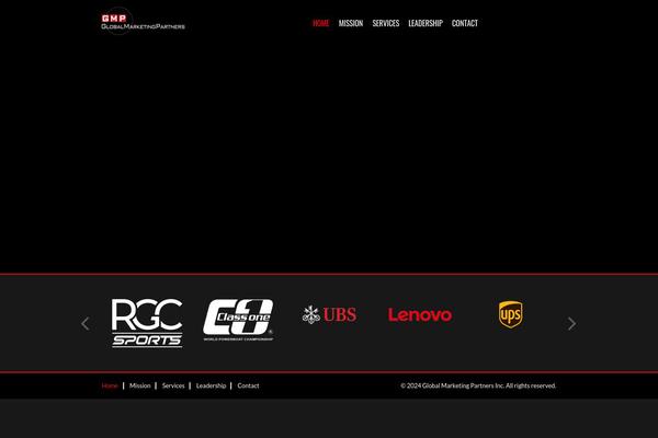 Gmp theme site design template sample
