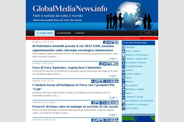 Wpex-blogger theme site design template sample