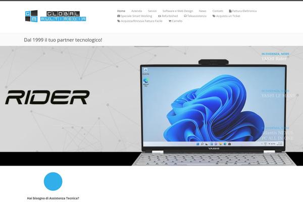 Klasik theme site design template sample