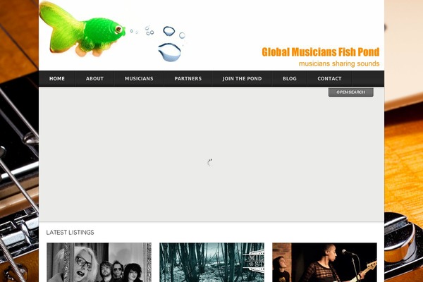Listings theme site design template sample