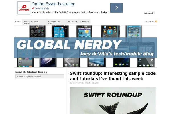 globalnerdy.com site used Twenty Twenty