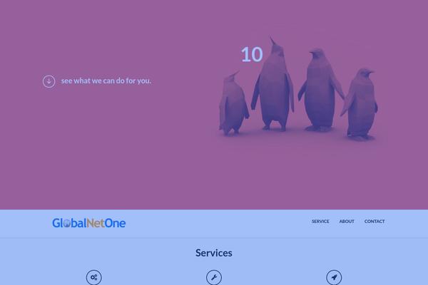 OneEngine theme site design template sample