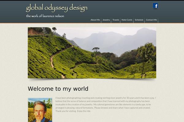 Global theme site design template sample