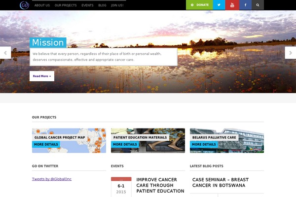 Mission theme site design template sample