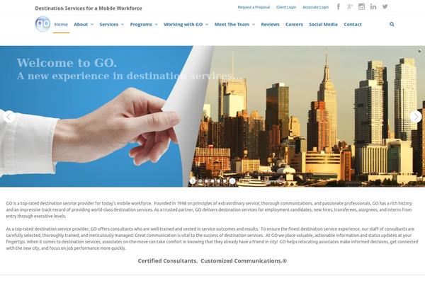Beep! theme site design template sample