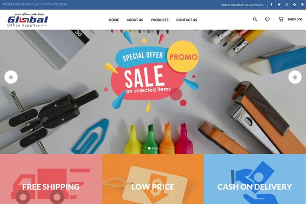Xstore-child theme site design template sample
