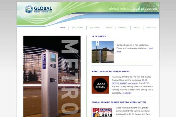 Global theme site design template sample