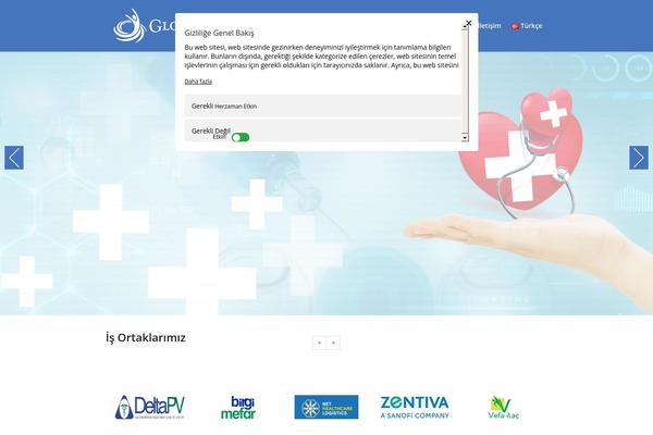 Site using Cmsmasters-mega-menu plugin