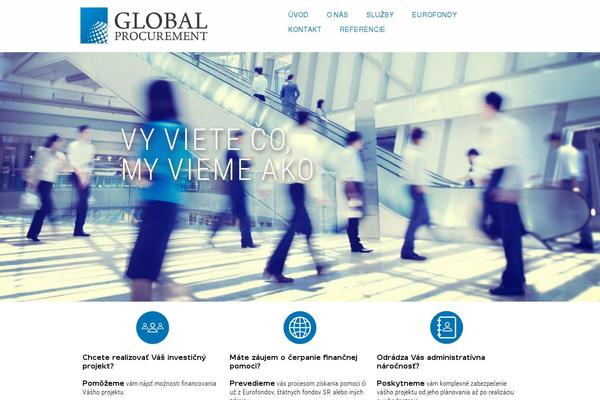 globalprocurement.sk site used Dottoro
