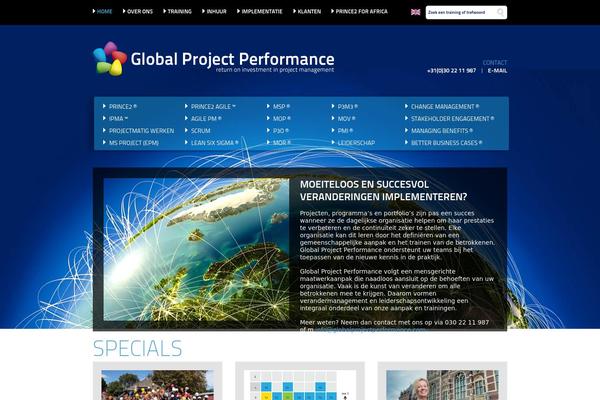 Gpp theme site design template sample