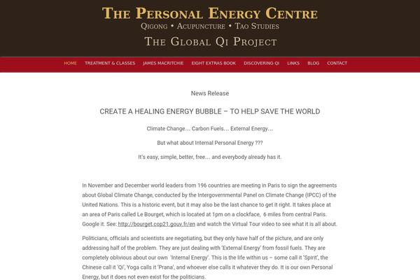 Headway theme site design template sample