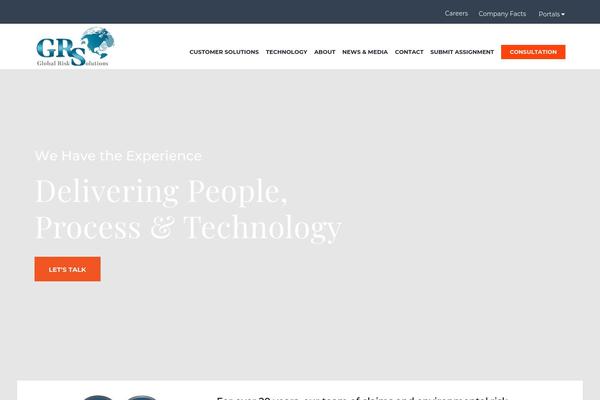 Infinite theme site design template sample