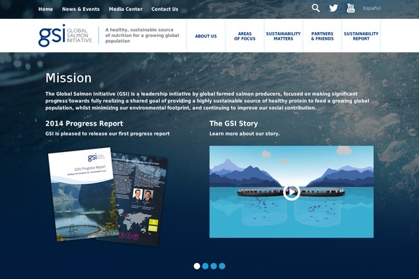 Gsi theme site design template sample