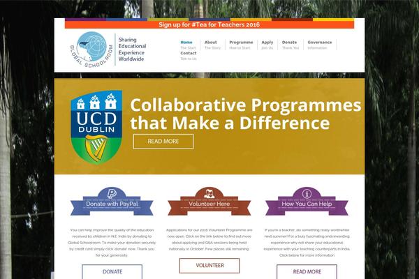 Global theme site design template sample