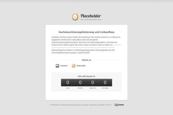 globalseo.de site used Placeholder