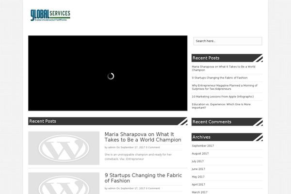 BresponZive theme site design template sample
