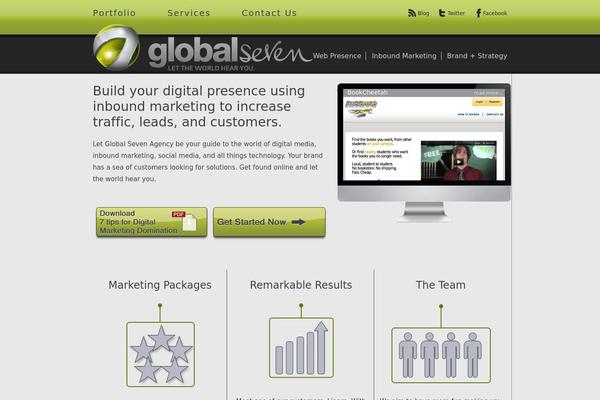 Thesis 1.8.3 theme site design template sample